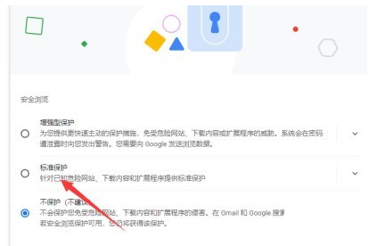 如何开启谷歌浏览器安全保护4