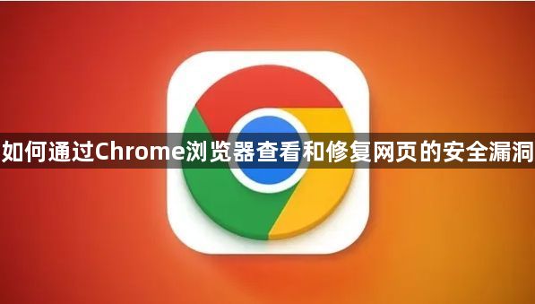 如何通过Chrome浏览器查看和修复网页的安全漏洞1